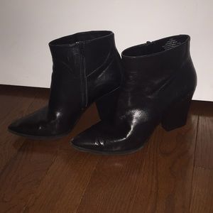 Nine West Heel Booties Black